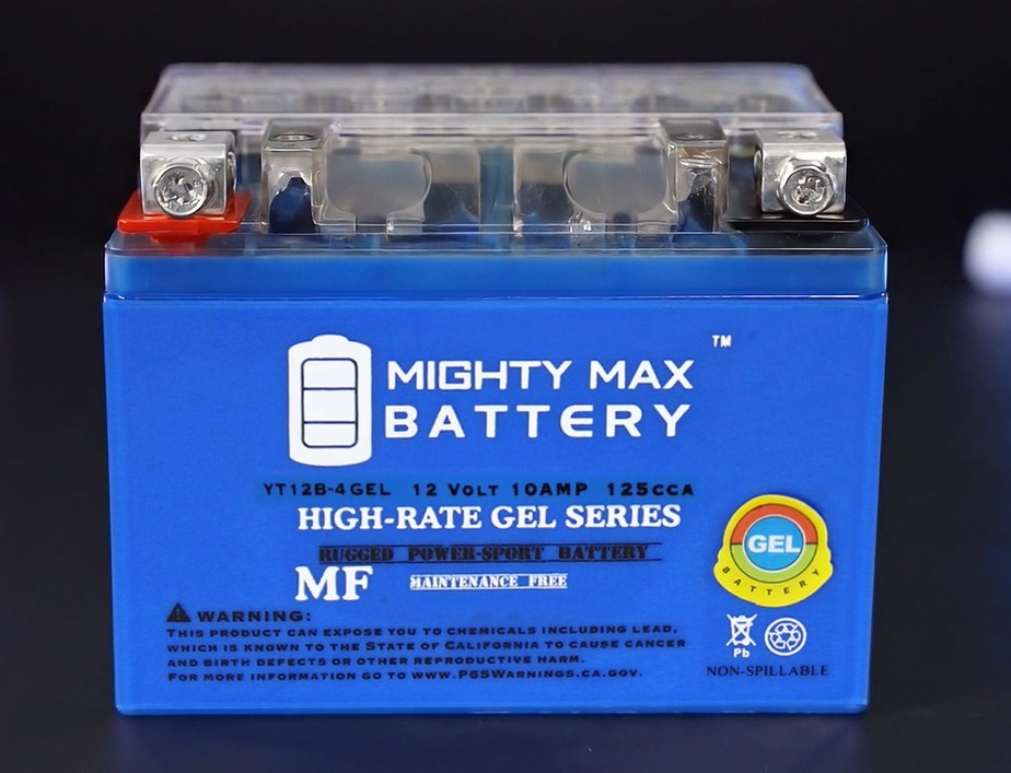 Amazon.com: Mighty Max Battery YT12B-4 GEL 12V 10Ah Battery for